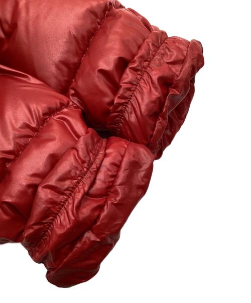 DUVETICA（デュベティカ）DUVETICA (デュベティカ) ダウンジャケット　フーディ　ファー　ADHARA レッド サイズ:38の古着・服飾アイテム