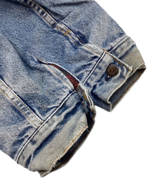 LEVI'S（リーバイス）LEVI'S (リーバイス) 80S ネルライナーデニムジャケット　USA製 インディゴ サイズ:40の古着・服飾アイテム