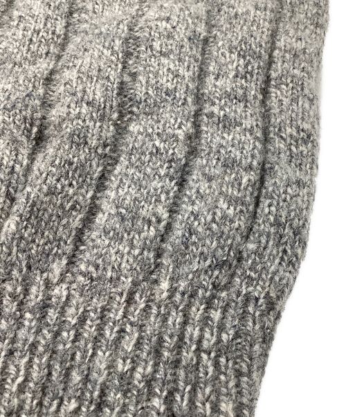 LAND'S END（ランズエンド）LAND'S END (ランズエンド) 古着ショールカラーニット グレー サイズ:Mの古着・服飾アイテム