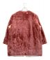 YOUNG & OLSEN The DRYGOODS STORE SWEDISH REVERSIBLE COAT / スウェーディッシュ リバーシブル コート　ノーカラー　ボア ピンク サイズ:4：3000円