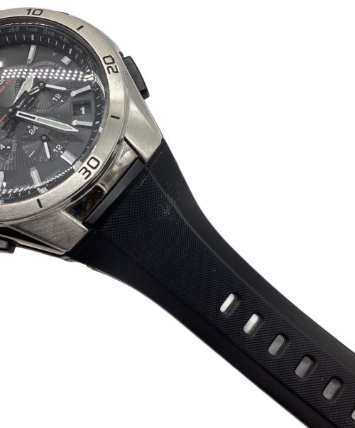 CASIO（カシオ）CASIO (カシオ) ウェーブセプター　腕時計　電波ソーラー　ラバーベルトの古着・服飾アイテム