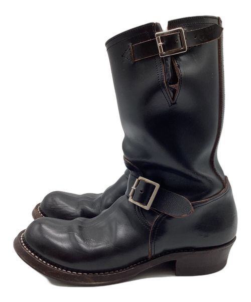 Buco（ブコ）Buco (ブコ) ホースハイドエンジニアブーツ ブラック サイズ:SIZE 7の古着・服飾アイテム