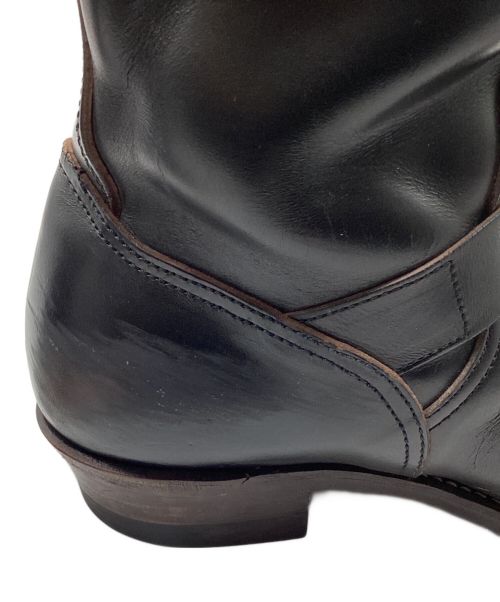 Buco（ブコ）Buco (ブコ) ホースハイドエンジニアブーツ ブラック サイズ:SIZE 7の古着・服飾アイテム