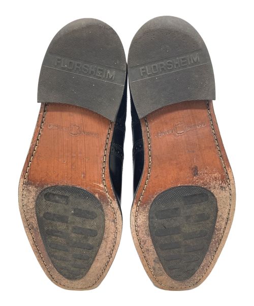 Florsheim（フローシャイム）Florsheim (フローシャイム) ウィングチップシューズ ブラック サイズ:26cmの古着・服飾アイテム