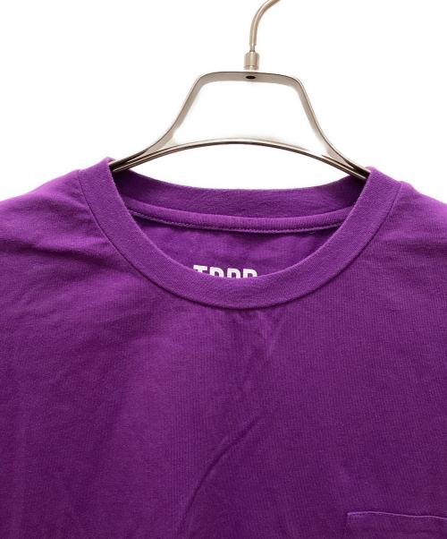 TIGHTBOOTH PRODUCTION（タイトブースプロダクション）TIGHTBOOTH PRODUCTION (タイトブースプロダクション) ロゴプリントビッグTシャツ パープル サイズ:Lの古着・服飾アイテム