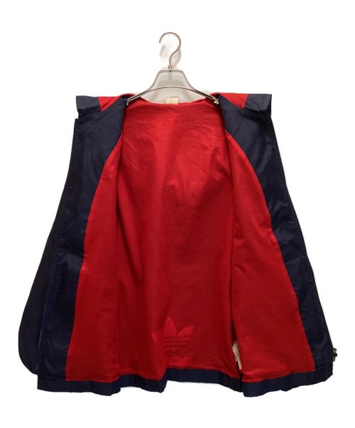 adidas（アディダス）adidas (アディダス) ナイロンジャケット ネイビー サイズ:SIZE Lの古着・服飾アイテム