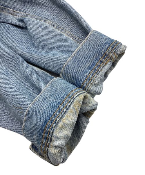 LEE（リー）LEE (リー) 80’Sデニムジャケット　USA製　企業系刺繍 ブルー サイズ:XLの古着・服飾アイテム