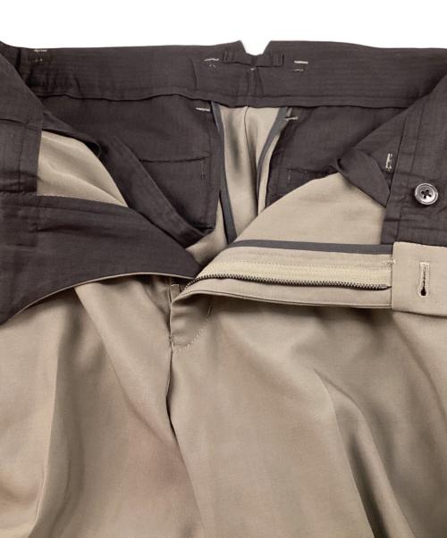 zubon（ズボン）zubon (ズボン) NEW WIDE TROUSER グレー サイズ:Sの古着・服飾アイテム