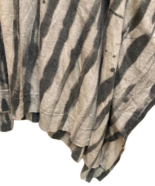 Vivienne Westwood ANGLOMANIA（ヴィヴィアンウエストウッドアングロマニア）Vivienne Westwood ANGLOMANIA (ヴィヴィアンウエストウッドアングロマニア) ロゴプリントビッグドルマンTシャツ グレー サイズ:38の古着・服飾アイテム