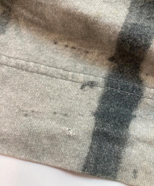 Vivienne Westwood ANGLOMANIA（ヴィヴィアンウエストウッドアングロマニア）Vivienne Westwood ANGLOMANIA (ヴィヴィアンウエストウッドアングロマニア) ロゴプリントビッグドルマンTシャツ グレー サイズ:38の古着・服飾アイテム