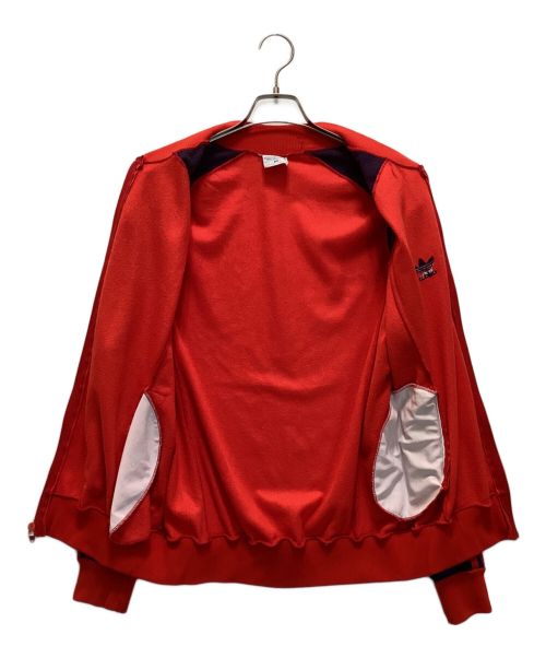 adidas（アディダス）adidas (アディダス) トラックジャケット　バイカラー　70-80s　USA製 レッド サイズ:Mの古着・服飾アイテム