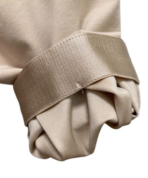 ANAYI（アナイ）ANAYI (アナイ) ボリュームスリーブワンピース ベージュ サイズ:Mの古着・服飾アイテム