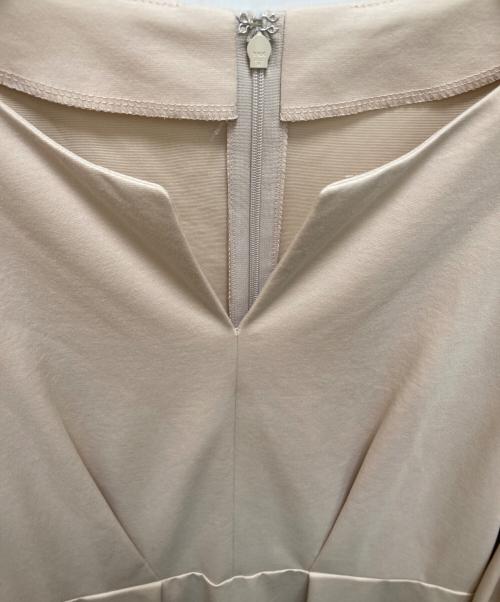 ANAYI（アナイ）ANAYI (アナイ) ボリュームスリーブワンピース ベージュ サイズ:Mの古着・服飾アイテム