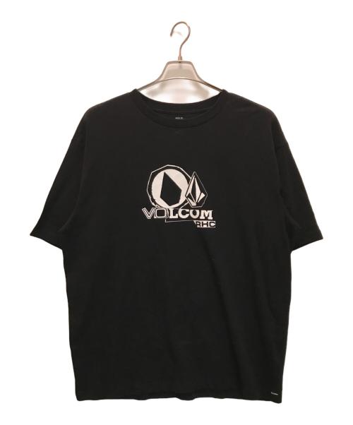 VOLCOM（ボルコム）VOLCOM (ボルコム) RHC Ron Herman (アールエイチシー ロンハーマン) プリントTシャツ ブラック サイズ:XLの古着・服飾アイテム