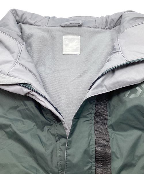 DAIWA（ダイワ）DAIWA (ダイワ) レインマックスジャケット　ナイロン　中綿 グリーン サイズ:XLの古着・服飾アイテム