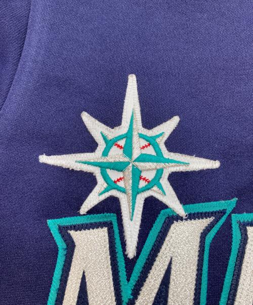 Majestic（マジェスティック）Majestic (マジェスティック) 古着ベースボールシャツ ネイビー サイズ:Mの古着・服飾アイテム