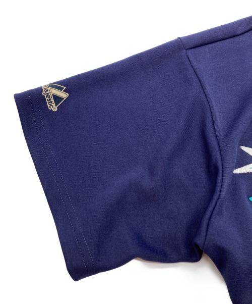 Majestic（マジェスティック）Majestic (マジェスティック) 古着ベースボールシャツ ネイビー サイズ:Mの古着・服飾アイテム