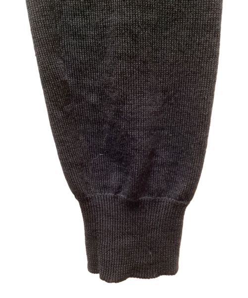 PRADA（プラダ）PRADA (プラダ) Vネックカーディガン ブラック サイズ:40の古着・服飾アイテム