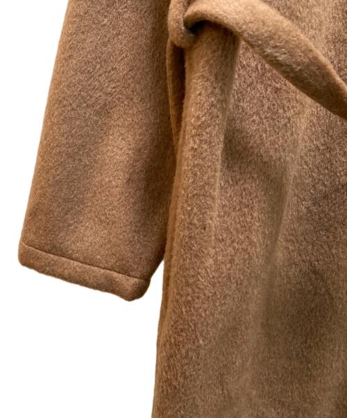 outersunset（アウターサンセット）outersunset (アウターサンセット) ノーカラーコート ブラウン サイズ:FREEの古着・服飾アイテム