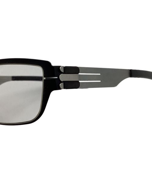 ic!Berlin（アイシーベルリン）ic!Berlin (アイシーベルリン) 眼鏡　uncertainty principle ブラックの古着・服飾アイテム