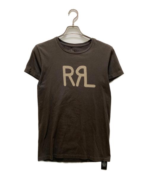 RRL（ダブルアールエル）RRL (ダブルアールエル) ロゴTシャツ オリーブ サイズ:Sの古着・服飾アイテム