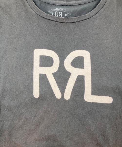 RRL（ダブルアールエル）RRL (ダブルアールエル) ロゴTシャツ オリーブ サイズ:Sの古着・服飾アイテム