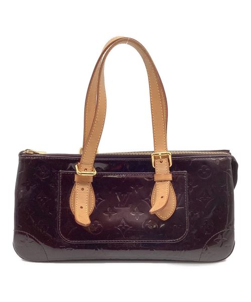 LOUIS VUITTON（ルイ ヴィトン）LOUIS VUITTON (ルイ ヴィトン) ハンドバッグ　ヴェルニ　ローズウッド・アヴェニュー　アマラント アマラントの古着・服飾アイテム