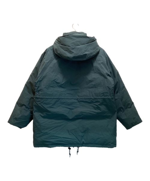 JOURNAL STANDARD（ジャーナルスタンダード）JOURNAL STANDARD (ジャーナル スタンダード) ナイロンコットンダウンリブブルゾン　LASKA RETRO　ラスカ レトロ グリーン サイズ:Mの古着・服飾アイテム
