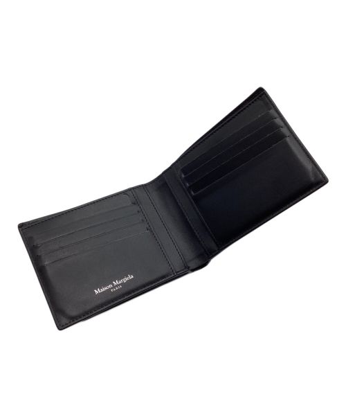 Maison Margiela（メゾンマルジェラ）Maison Margiela (メゾンマルジェラ) 財布　Flap Wallet / フラップウォレット ブラックの古着・服飾アイテム