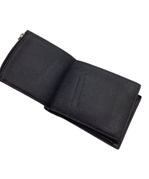 Maison Margiela（メゾンマルジェラ）Maison Margiela (メゾンマルジェラ) 財布　Flap Wallet / フラップウォレット ブラックの古着・服飾アイテム