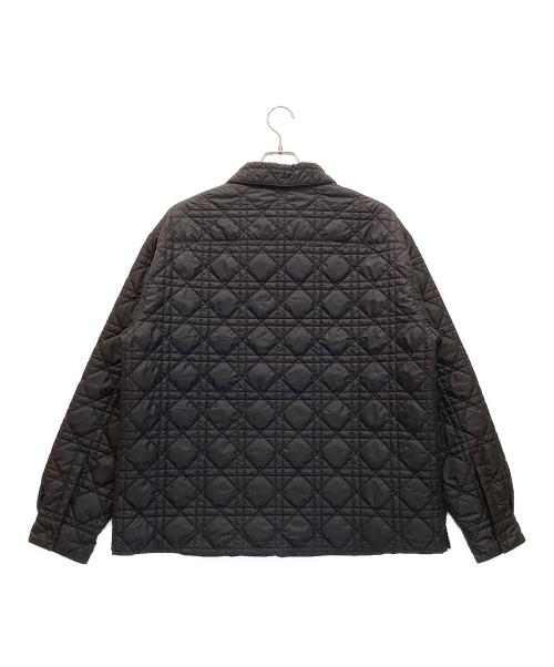 Dior（ディオール）Dior (ディオール) Coutureロゴワッペンキルティングジャケット ブラック サイズ:54の古着・服飾アイテム