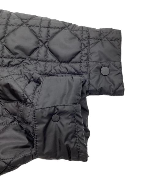 Dior（ディオール）Dior (ディオール) Coutureロゴワッペンキルティングジャケット ブラック サイズ:54の古着・服飾アイテム