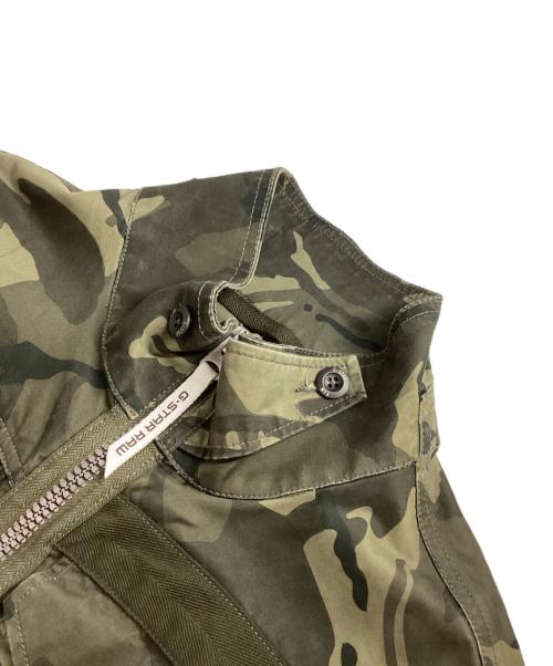 G-STAR RAW（ジースターロゥ）G-STAR RAW (ジースターロゥ) ミリタリージャケット オリーブ サイズ:Mの古着・服飾アイテム