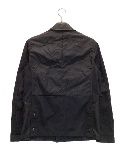 GIVENCHY（ジバンシィ）GIVENCHY (ジバンシィ) 切替ワークジャケット　コットン　ナイロン ブラック サイズ:48の古着・服飾アイテム