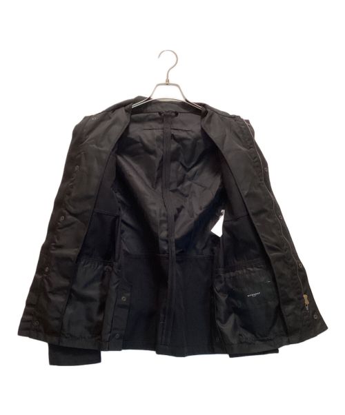 GIVENCHY（ジバンシィ）GIVENCHY (ジバンシィ) 切替ワークジャケット　コットン　ナイロン ブラック サイズ:48の古着・服飾アイテム