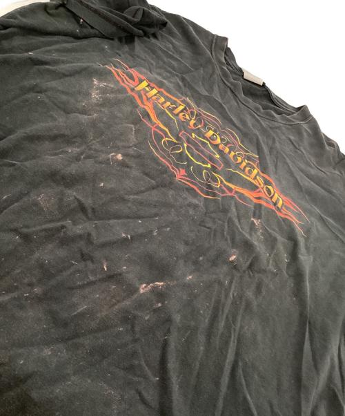 HARLEY-DAVIDSON（ハーレーダビッドソン）HARLEY-DAVIDSON (ハーレーダビッドソン) 両面プリントTシャツ ブラック サイズ:XLの古着・服飾アイテム