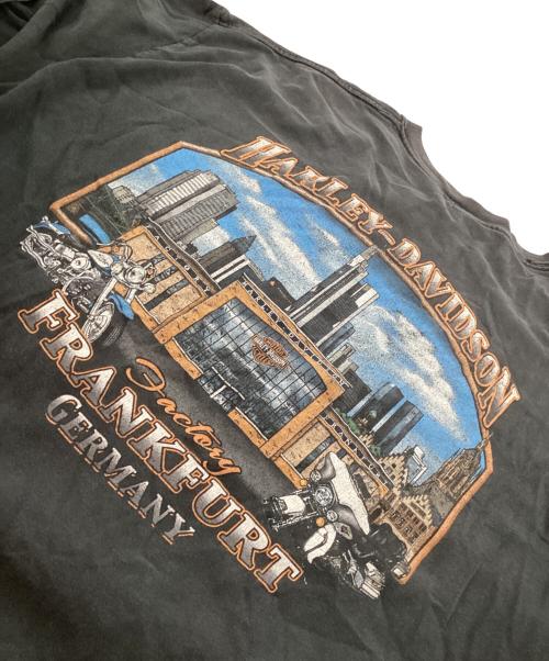HARLEY-DAVIDSON（ハーレーダビッドソン）HARLEY-DAVIDSON (ハーレーダビッドソン) 両面プリントTシャツ ブラック サイズ:XLの古着・服飾アイテム