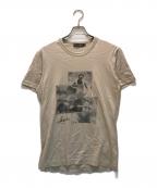 DOLCE & GABBANA×Steve McQueenドルチェ＆ガッバーナ×）の古着「フォトプリントTシャツ」｜ベージュ