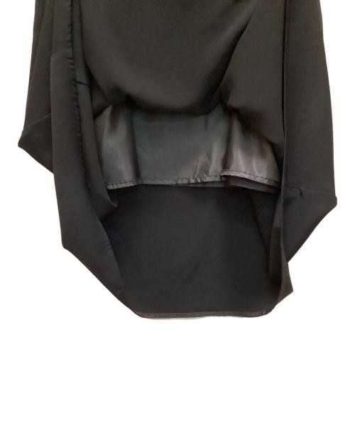 SOEJU（ソージュ）SOEJU (ソージュ) サテンキャミソールワンピース ブラック サイズ:Fの古着・服飾アイテム