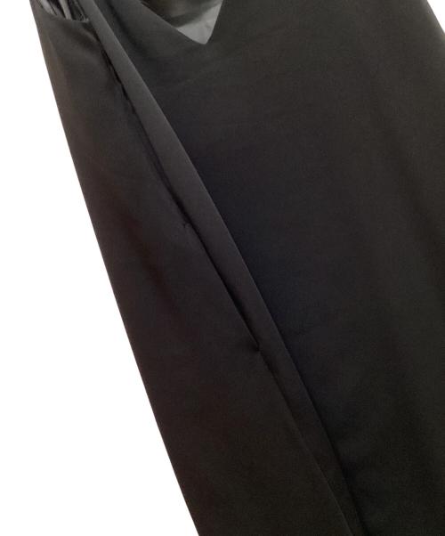 SOEJU（ソージュ）SOEJU (ソージュ) サテンキャミソールワンピース ブラック サイズ:Fの古着・服飾アイテム