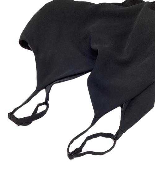 SOEJU（ソージュ）SOEJU (ソージュ) サテンキャミソールワンピース ブラック サイズ:Fの古着・服飾アイテム