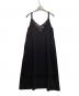 SOEJU (ソージュ) サテンキャミソールワンピース ブラック サイズ:F：6000円