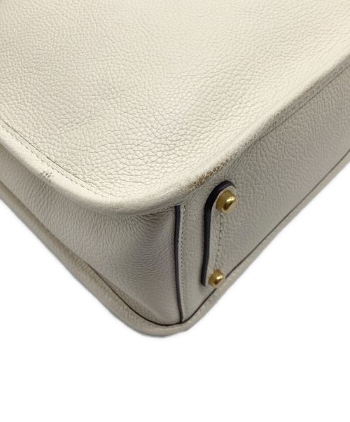 COACH（コーチ）COACH (コーチ) タイラーキャリーオール　2WAY　ハンドバッグ　ショルダーバッグ アイボリーの古着・服飾アイテム