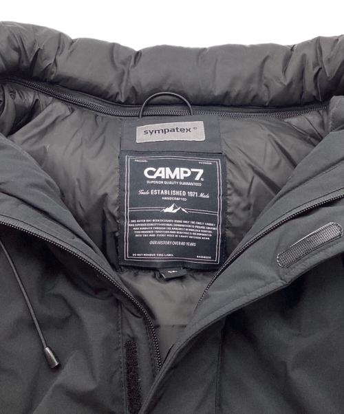 CAMP 7（キャンプ７）CAMP 7 (キャンプ７) SYMPATEX コンビダウンジャケット ブラック サイズ:Mの古着・服飾アイテム