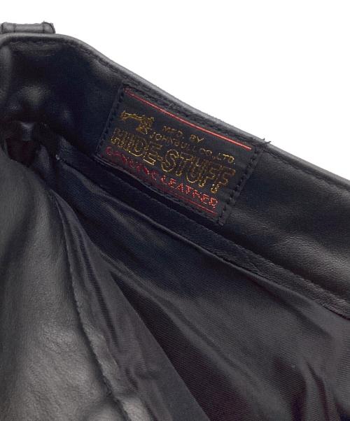 JOHNBULL（ジョンブル）JOHNBULL (ジョンブル) カウレザーパンツ ブラック サイズ:30の古着・服飾アイテム