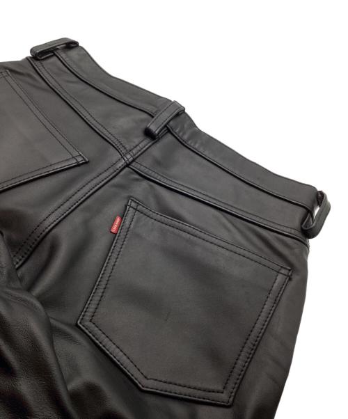 JOHNBULL（ジョンブル）JOHNBULL (ジョンブル) カウレザーパンツ ブラック サイズ:30の古着・服飾アイテム