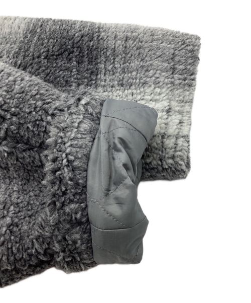 RESOUND CLOTHING（リサウンドクロージング）RESOUND CLOTHING (リサウンドクロージング) スライバーボアコート　オーバーサイズ　チェック グレー サイズ:1の古着・服飾アイテム