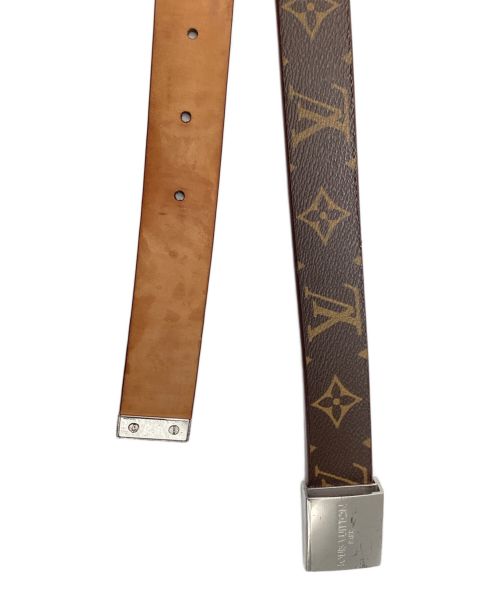 LOUIS VUITTON（ルイ ヴィトン）LOUIS VUITTON (ルイ ヴィトン) サンチュール キャレ スクエアバックルベルトの古着・服飾アイテム