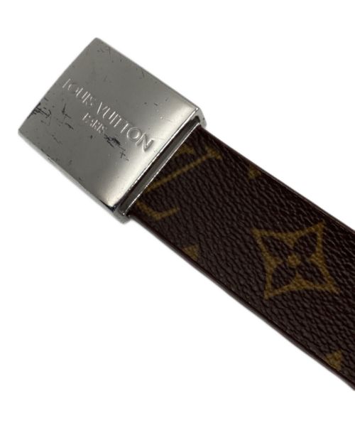 LOUIS VUITTON（ルイ ヴィトン）LOUIS VUITTON (ルイ ヴィトン) サンチュール キャレ スクエアバックルベルトの古着・服飾アイテム