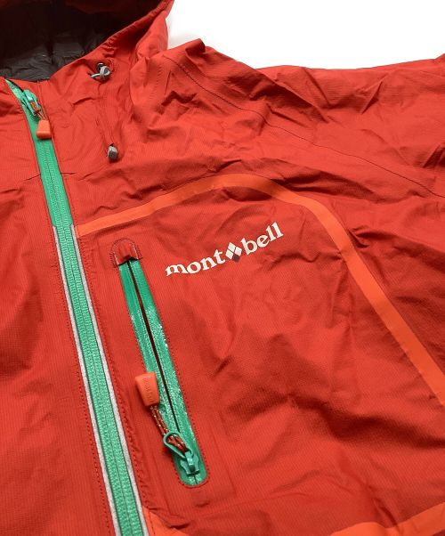 mont-bell（モンベル）mont-bell (モンベル) トレントフライヤー ジャケット レッド サイズ:Mの古着・服飾アイテム